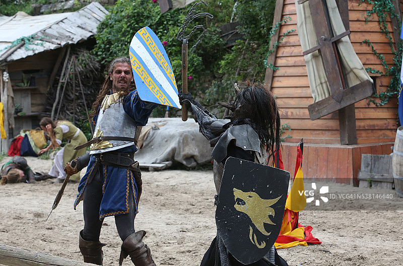 骑士传说：普罗万的中世纪节日图片素材