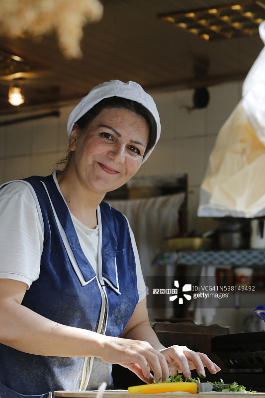 巴库餐厅的厨师图片素材