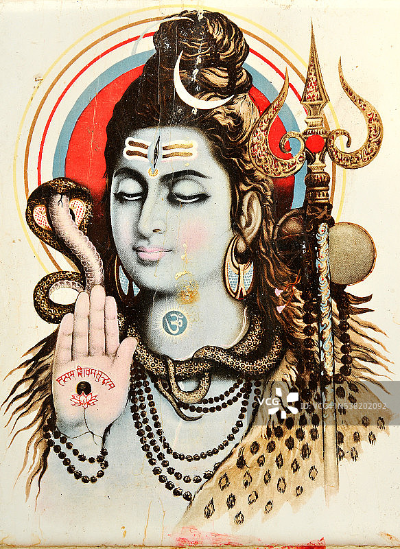 印度教神祇湿婆图片素材