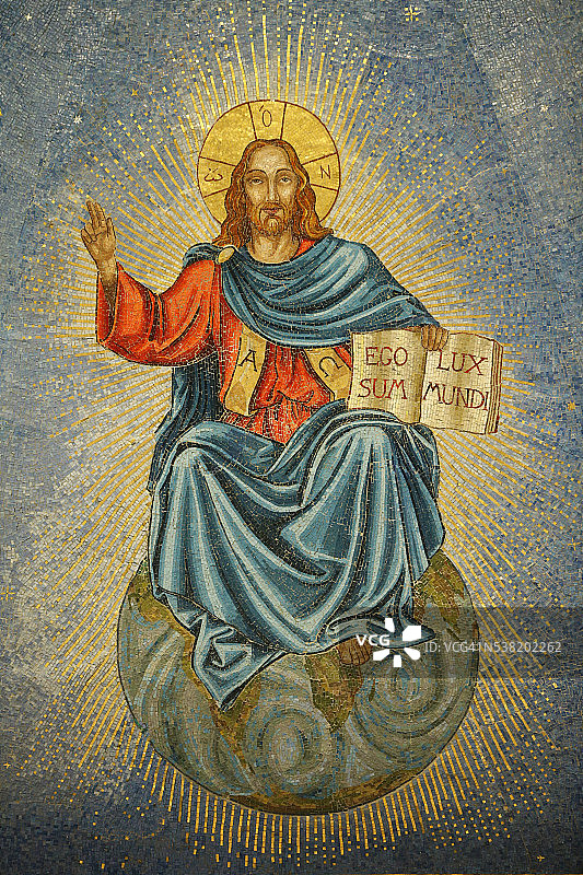 圣查尔斯教堂：世界之光耶稣图片素材