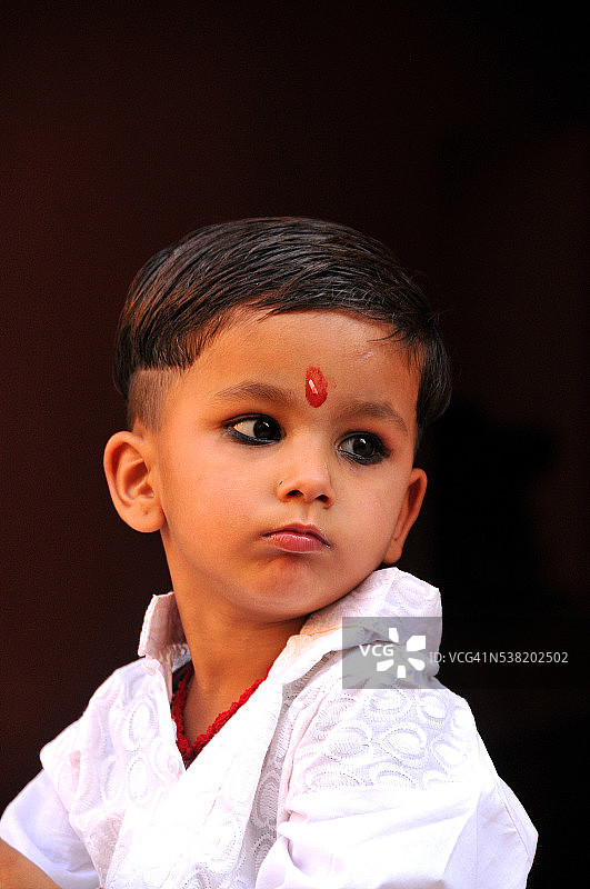 拉贾斯坦邦儿童图片素材