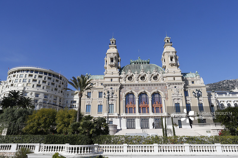 蒙特卡洛大赌场图片素材