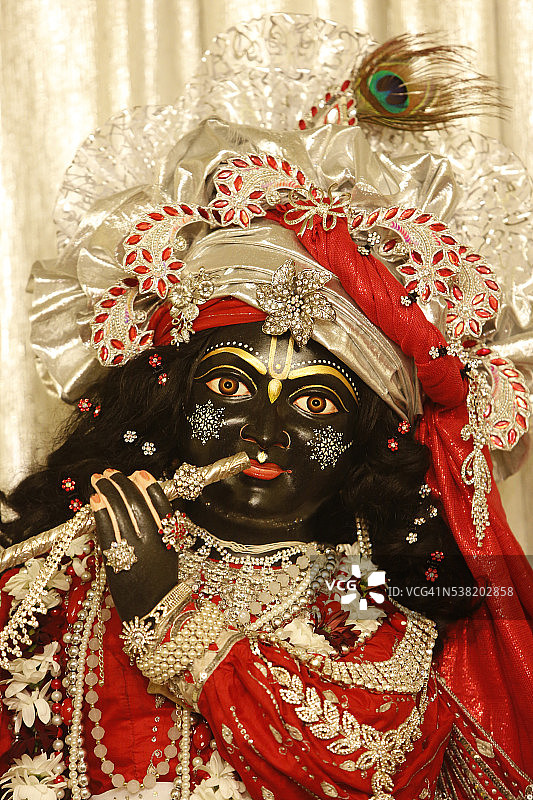 克里希纳雕像图片素材