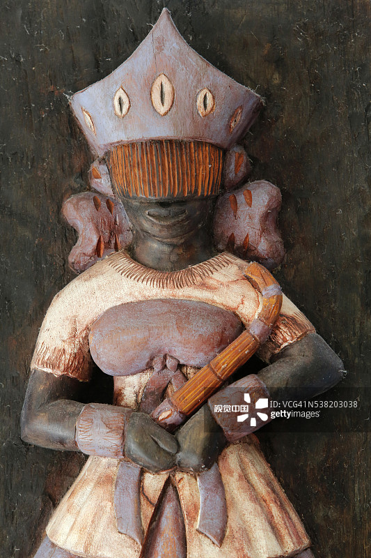 巴西奥里沙雕像图片素材