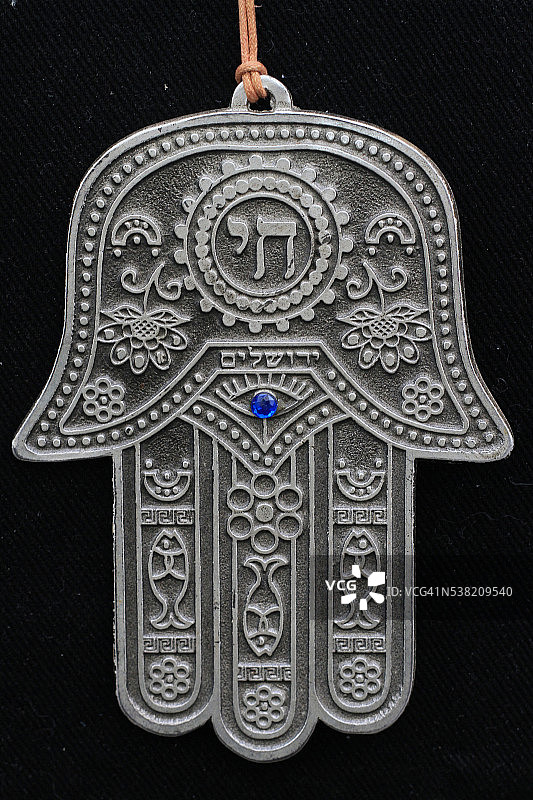 法蒂玛之手犹太珠宝图案图片素材