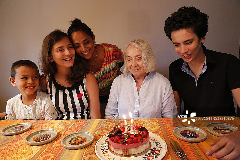 祖母的生日图片素材