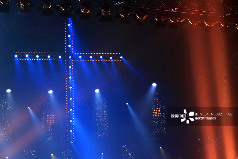 在巴黎-贝西举行的新教集会图片素材