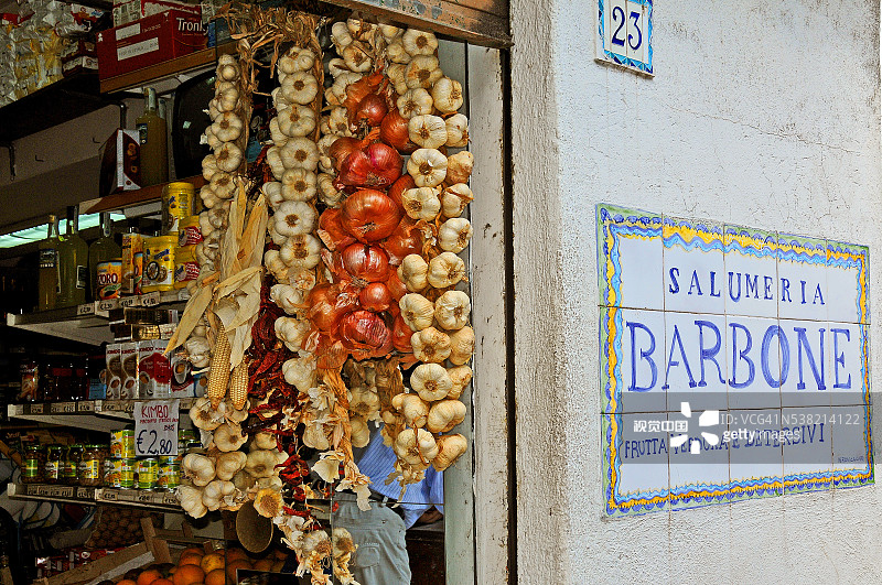 意大利杂货店图片素材