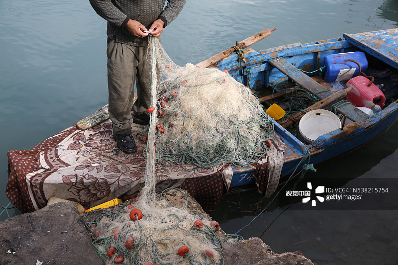 拉古莱特的渔夫图片素材