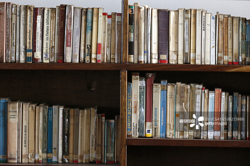 非洲小学图书馆图片素材