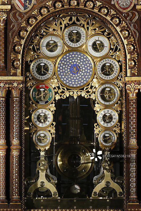 博韦大教堂天文钟（1866年）图片素材