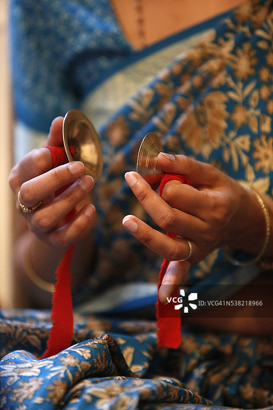 国际奎师那意识协会（ISKCON）寺庙的庆祝活动图片素材