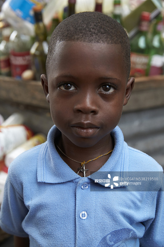 贝宁男孩图片素材