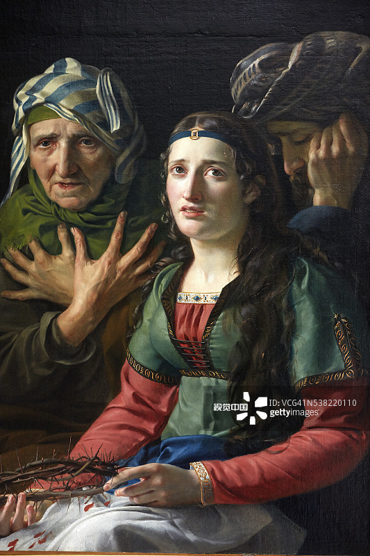 弗朗索瓦-约瑟夫·纳韦兹作品：比纳斯科的圣维罗尼卡（根特美术博物馆）图片素材