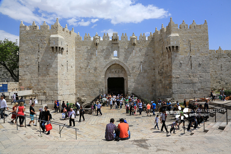 大马士革门图片素材