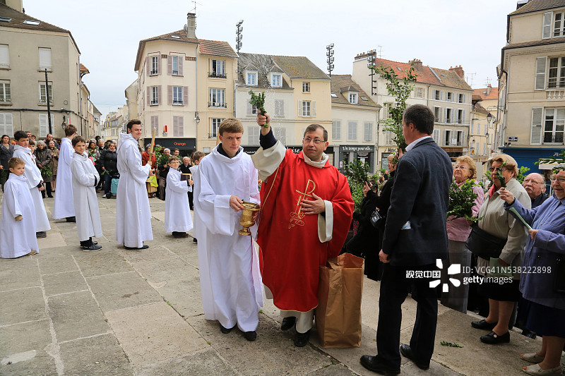祝福：棕榈周圣周图片素材