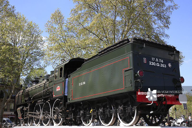 蒸汽机车：阿拉伯世界东方快车展图片素材