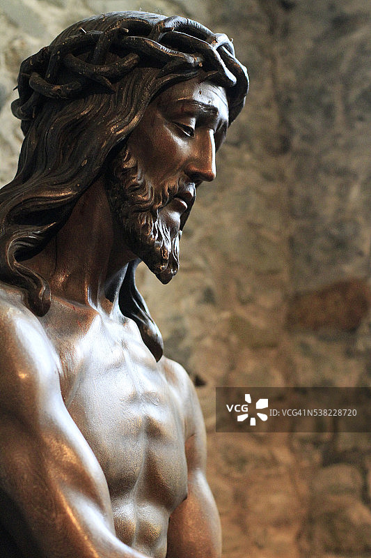 《瞧！这个人》。圣巴西尔小教堂。圣血大教堂图片素材