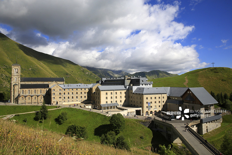 拉萨莱特圣母朝圣地图片素材