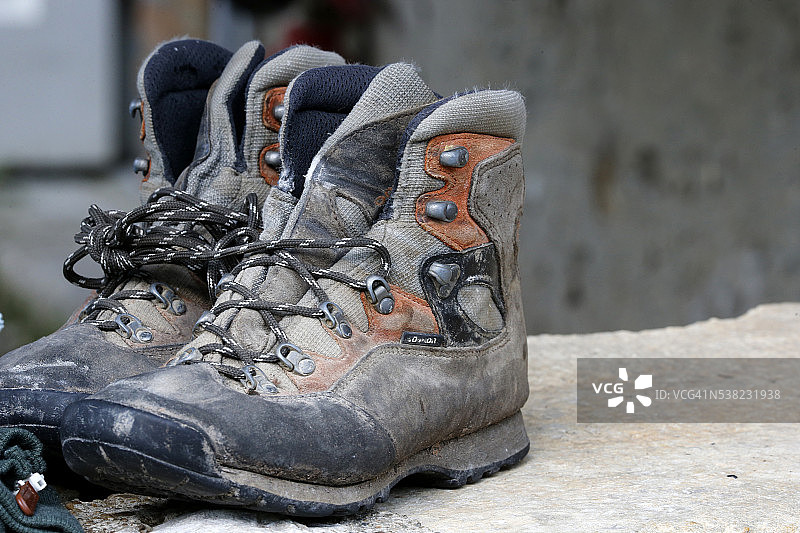 徒步鞋图片素材