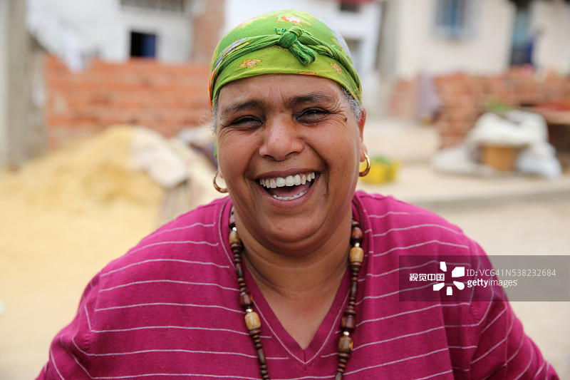 突尼斯卡巴里亚妇女图片素材