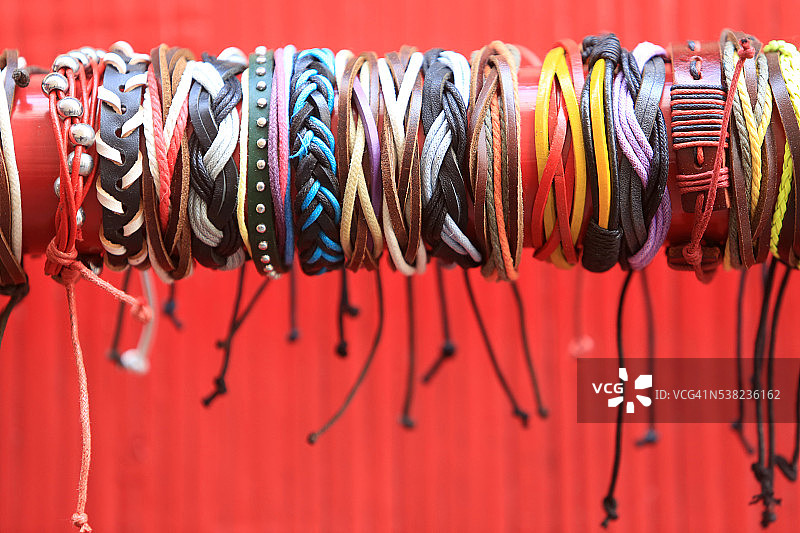 皮革手镯图片素材