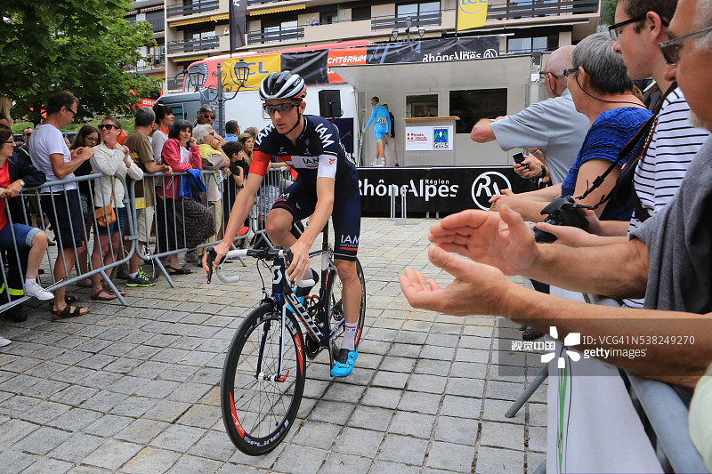 自行车比赛：多菲内自行车赛图片素材