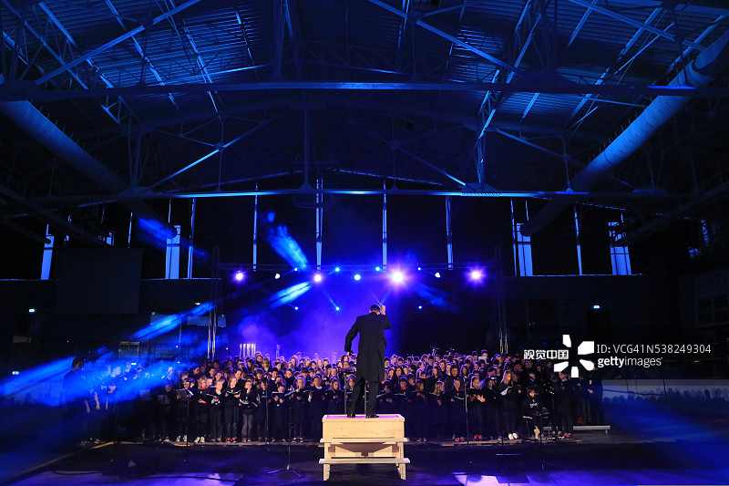 儿童合唱团音乐会图片素材