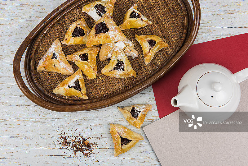 茶与果酱面包图片素材