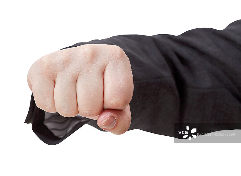 拳头手势正面图图片素材