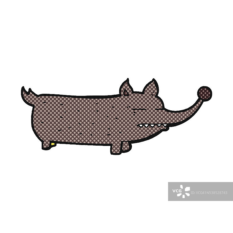 卡通漫画有趣的小狗图片素材