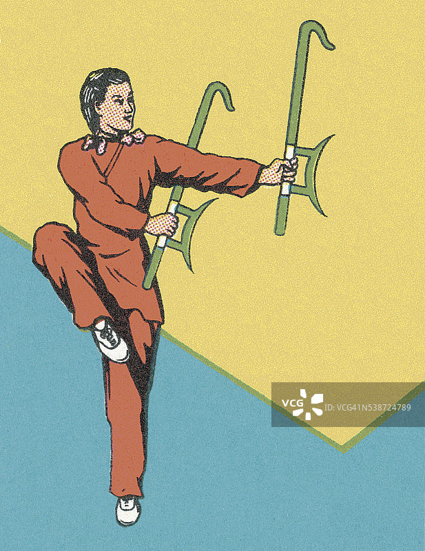 亚洲体操运动员图片素材