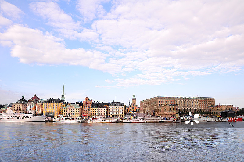 瑞典斯德哥尔摩老城图片素材