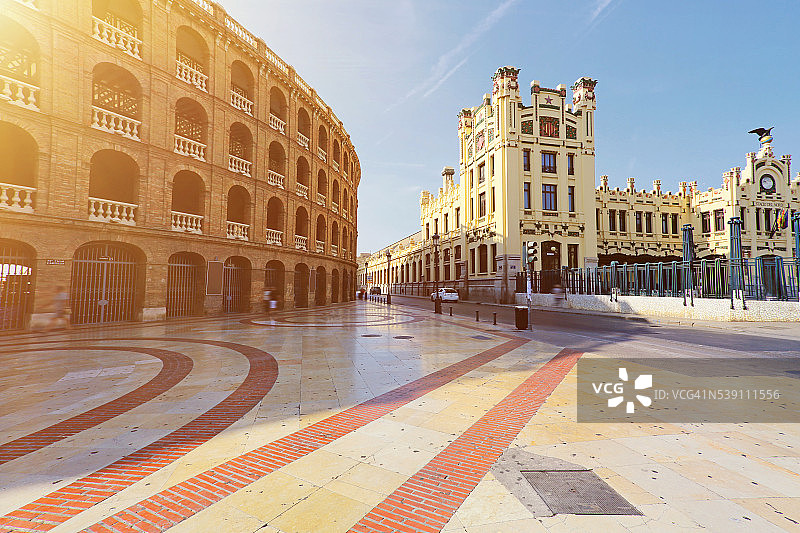 巴伦西亚斗牛场图片素材