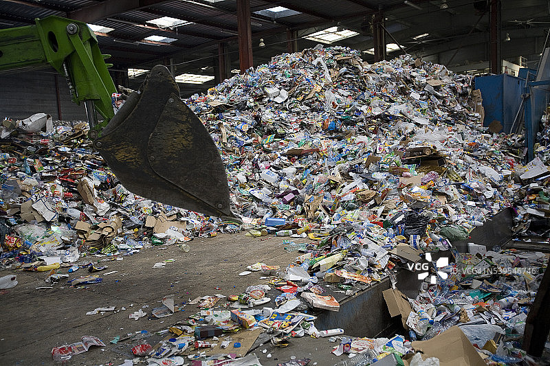 城市垃圾管理图片素材