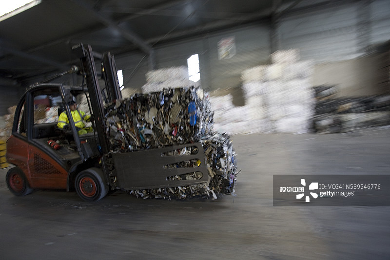 城市垃圾管理图片素材