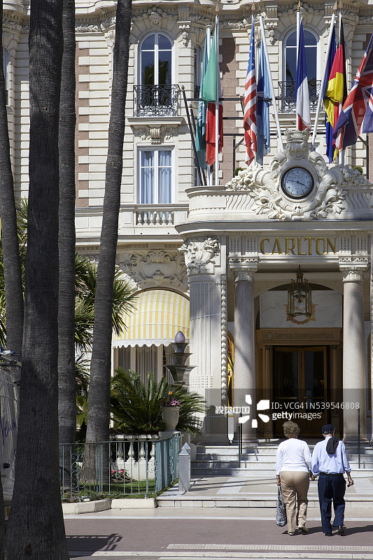 戛纳洲际卡尔顿酒店图片素材