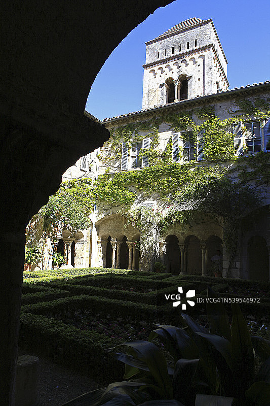 普罗旺斯圣保罗·德·莫索尔修道院图片素材