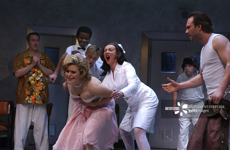 《飞越疯人院》舞台剧图片素材