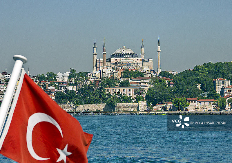 金角湾圣索菲亚大教堂图片素材