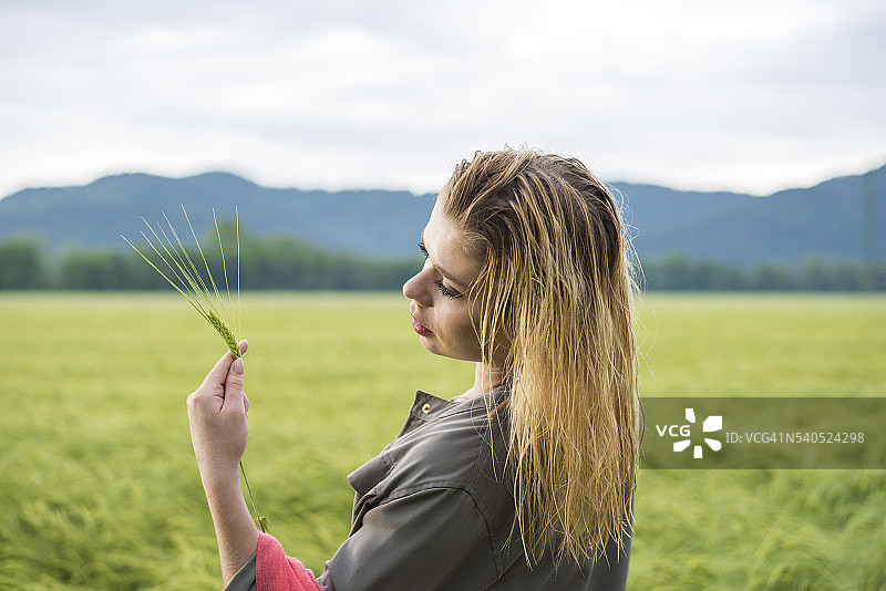 雨天自然风光图片素材