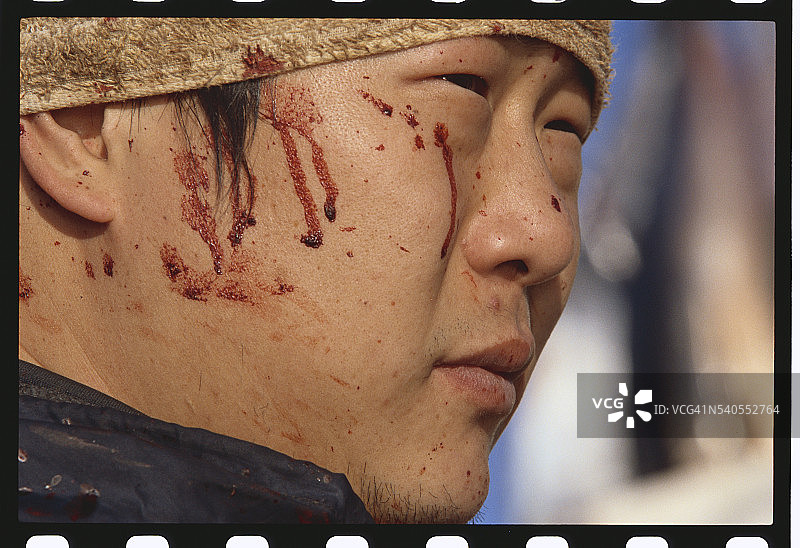 印度尼西亚韩国渔民图片素材