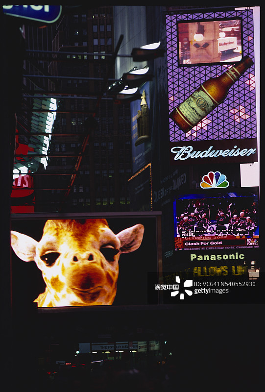 时代广场广告牌图片素材