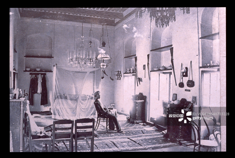 桑给巴尔富有的奴隶商人房间图片素材