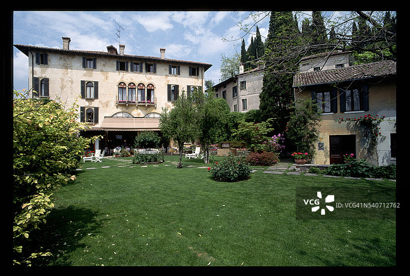 意大利酒店花园图片素材
