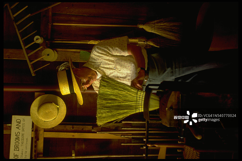 Shaker村的扫帚匠图片素材