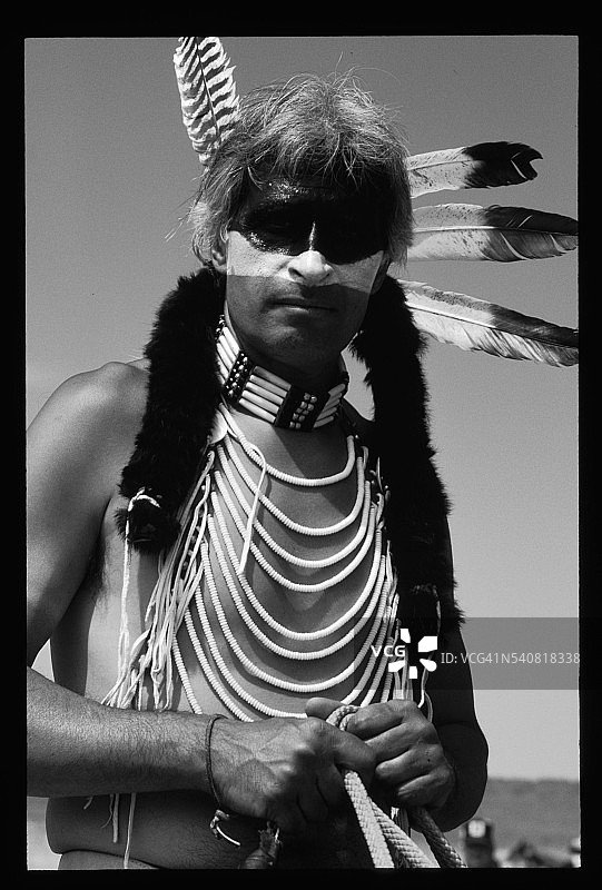 准备战斗的夏延战士图片素材