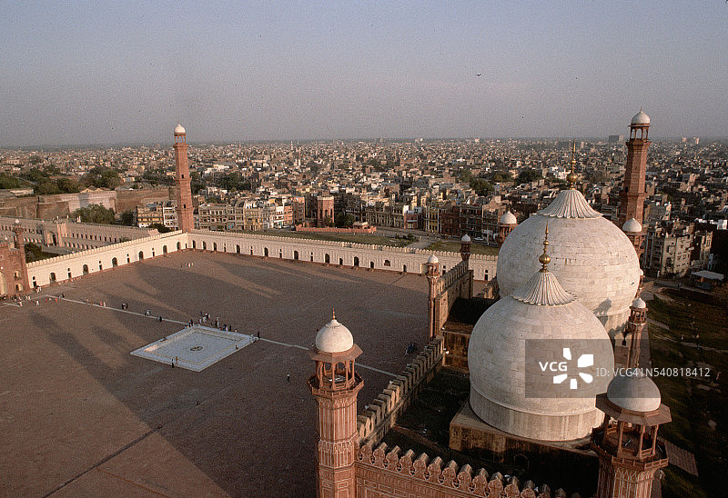城市清真寺墙面图片素材