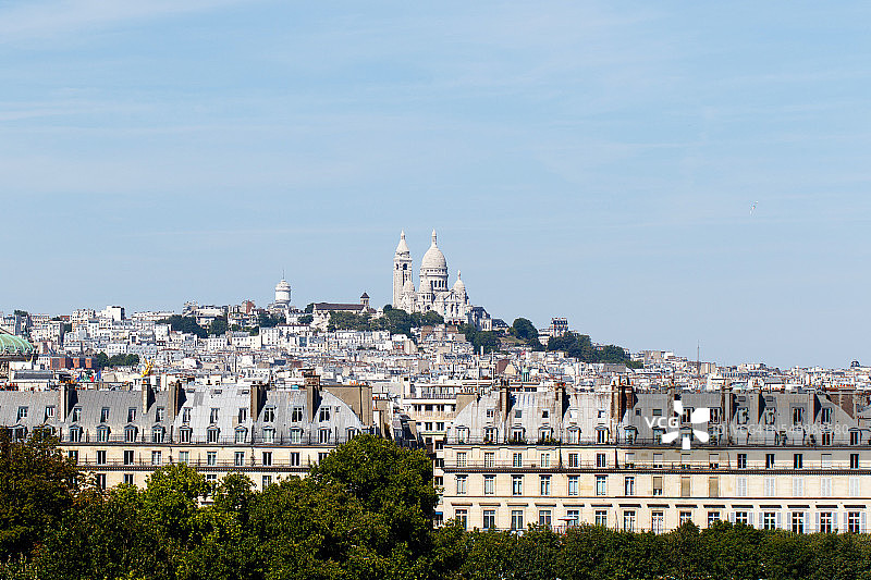 蒙马特圣心圣殿图片素材