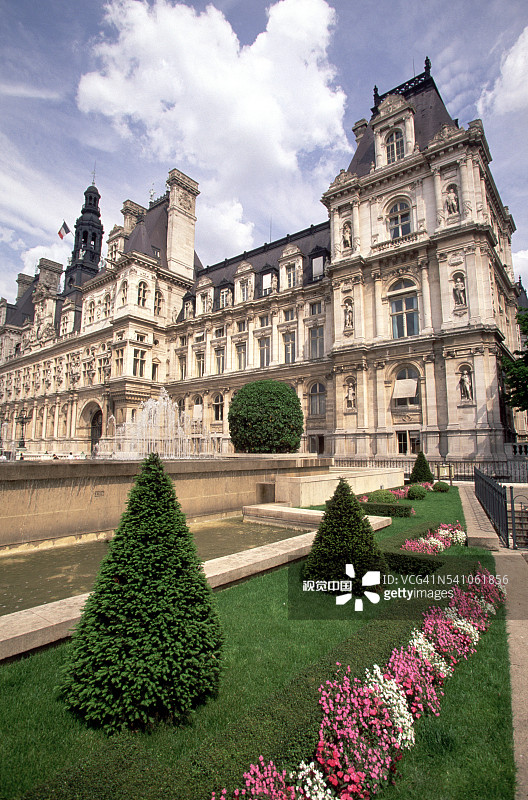 法国巴黎市政厅图片素材